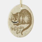Vintage Cheshire Cat Keramisch Ornament (Rechts)