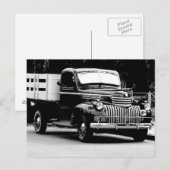 Vintage Chevrolet Truck Briefkaart (Voorkant / Achterkant)