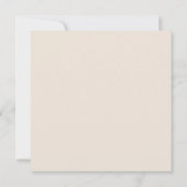 vintage chic fleurit invitations de mariage (Dos)