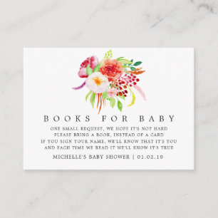 Vintage Chic Rustieke Charme Baby Shower Boek Verz Informatiekaartje