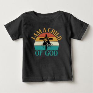 Vintage Child of God T-Shirt Design Vector Kunst H