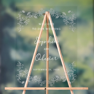 Vintage Chinoiserie Mariage Bienvenue