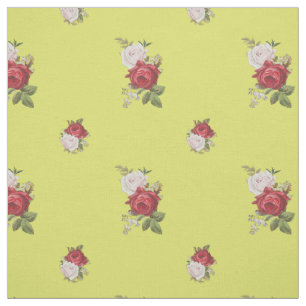 Vintage Chintz Roos Floral Stof