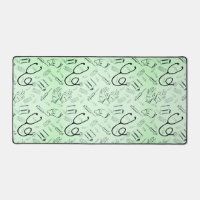 Vintage chirurgien vert médecin motif
