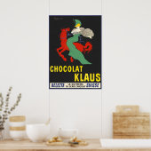 Vintage Chocolade Advertisement Poster (Keuken)