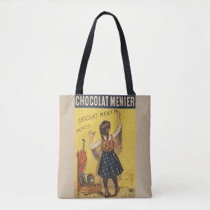 Vintage Chocolat Menier Frans Poster Bouisset Kuns Draagtas
