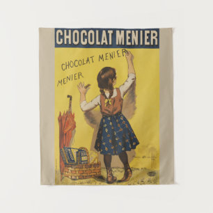 Vintage Chocolat Menier Frans Poster Bouisset Kuns Wandkleed