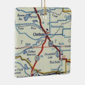 Vintage Choteau Keramisch Ornament (Rechts)