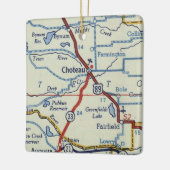 Vintage Choteau Keramisch Ornament (Links)