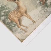 Vintage Christmas Angel, Herten Tissuepapier (Detail)