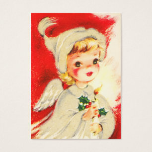 Vintage Christmas Angel Nom Tags