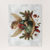 Vintage Christmas Angel Puzzle (Vertical)