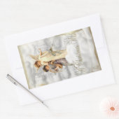 Vintage Christmas Angels Sticker (Envelop)