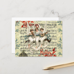 VINTAGE CHRISTMAS-BRIEFKAART BRIEFKAART