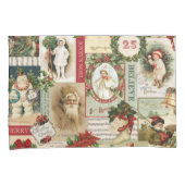 VINTAGE CHRISTMAS COLLAGE KUSSENSLOOP (Voorkant-Rechts)