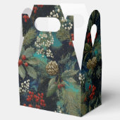 Vintage Christmas Elegant Sparkle II Bedankdoosjes (Geopend)