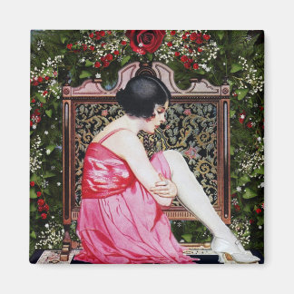 Vintage Christmas Frigo Magnet