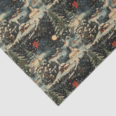 Vintage Christmas Holiday Tissuepapier (Detail)