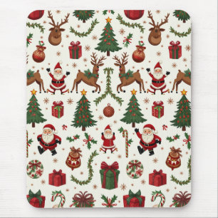 Vintage Christmas Mousepad Muismat
