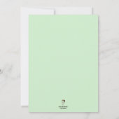 Vintage Christmas Party Personnalisable Invitation (Dos)