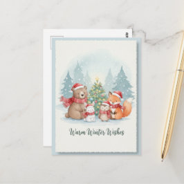 Vintage Christmas Postcard Briefkaart
