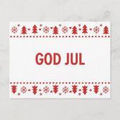 Vintage Christmas Postcard Briefkaart (Voorkant)