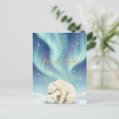 Vintage Christmas Postcard Briefkaart (Staand voorkant)