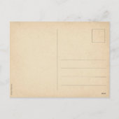 Vintage Christmas Postcard Feestdagenkaart (Achterkant)