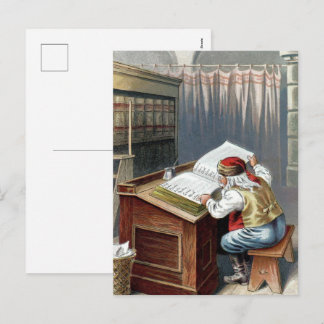 Vintage Christmas, Saint Nicholas Naughty or Nice  Feestdagenkaart