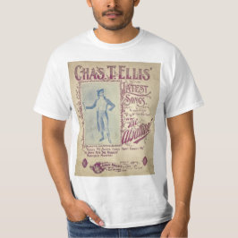 Vintage Christmas Song Cover T-shirt