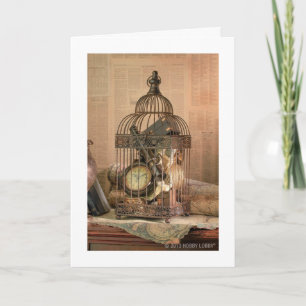 VINTAGE CHRISTMAS-THERE FOR YOU EVERYDAY/CHRISTMAS FEESTDAGEN KAART