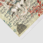 VINTAGE CHRISTMAS TISSUE PAPIER (Detail)