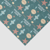 Vintage Christmas Tissuepapier (Detail)