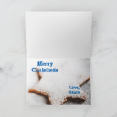 Vintage Christmas Tree Cookie Cutters Carte de vac (Intérieur)