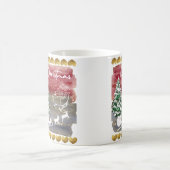 Vintage Christmas trees Magische Mok (Center)