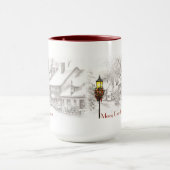 Vintage ChristmasTown Café Mug (Centre)