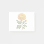 Vintage Chrysanthemum Post-It Notes (Voorkant)