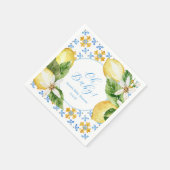 Vintage citroendouche servetten (Hoek)