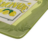 Vintage citroenmoer snijplank (Hoek)