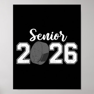 Vintage Cl Van 2026 Hockey Senior 2026 Afstuderen  Poster