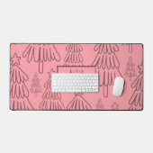 Vintage classique Motif-arbre de Noël (3) (Clavier et souris)