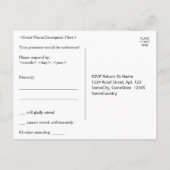 Vintage, classique "S.S.V.P." Carte postale (Dos)