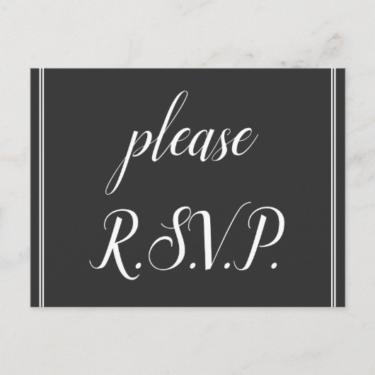 Vintage, classique "S.S.V.P." Carte postale (Devant)