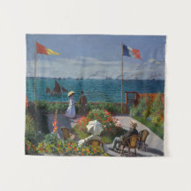 Vintage Claude Monet Terrasse a Sainte-Adresse