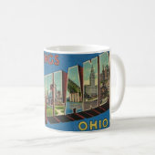 Vintage Cleveland Ohio Mug (Devant droit)