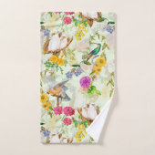 Vintage Cockatoo Jungle 3 (Serviette à main)