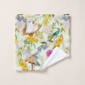 Vintage Cockatoo Jungle 3 (Gant de toilette)