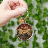 Vintage Coffee Sleutelhanger (Hand)