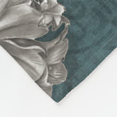 Vintage collage fleece deken (Hoek)