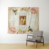 vintage collage wandkleed (In Situ (horizontaal))
